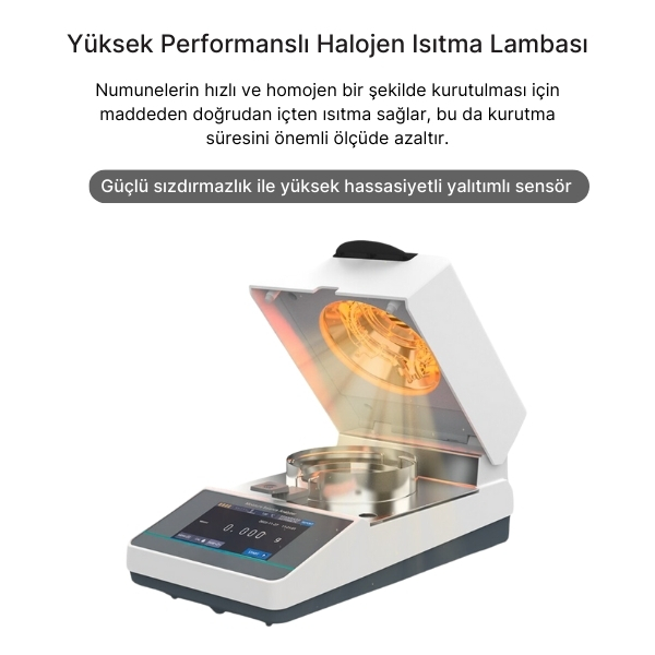 Halojen Nem Analiz Cihazı MBA-1103