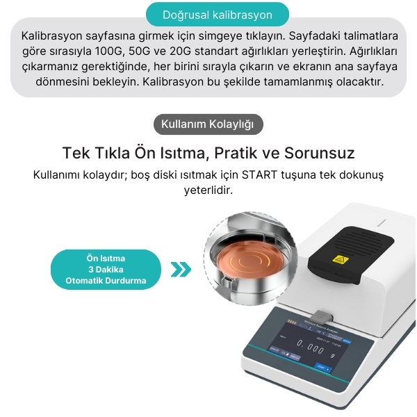 Halojen Nem Analiz Cihazı MBA-1103